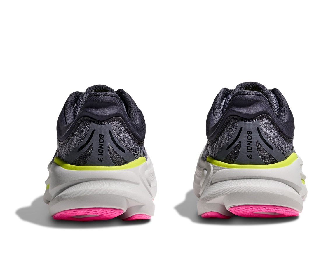 WOMEN'S HOKA BONDI 9 | CHARCOAL GREY | GREY SKIES