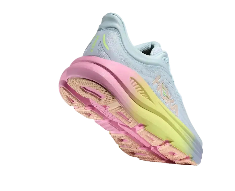 WOMEN'S HOKA BONDI 9 | GLIMMERING BLUE | OVERCAST