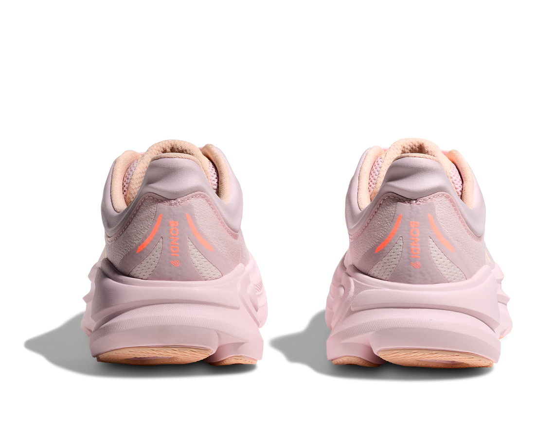 WOMEN'S HOKA BONDI 9 | LILAC | CREAM | TANGERINE | GLOW