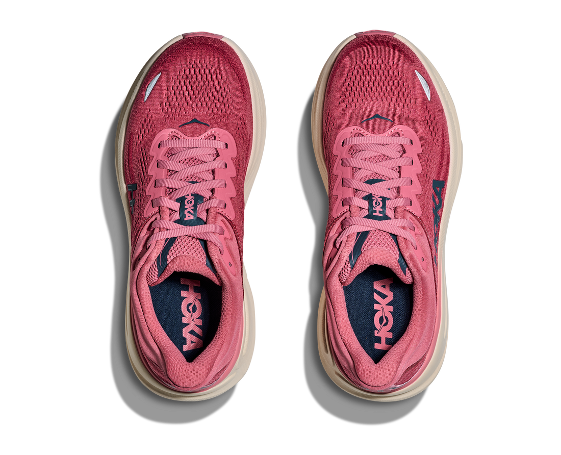 WOMEN'S HOKA BONDI 9 | LINGONBERRY | CRANBERRY
