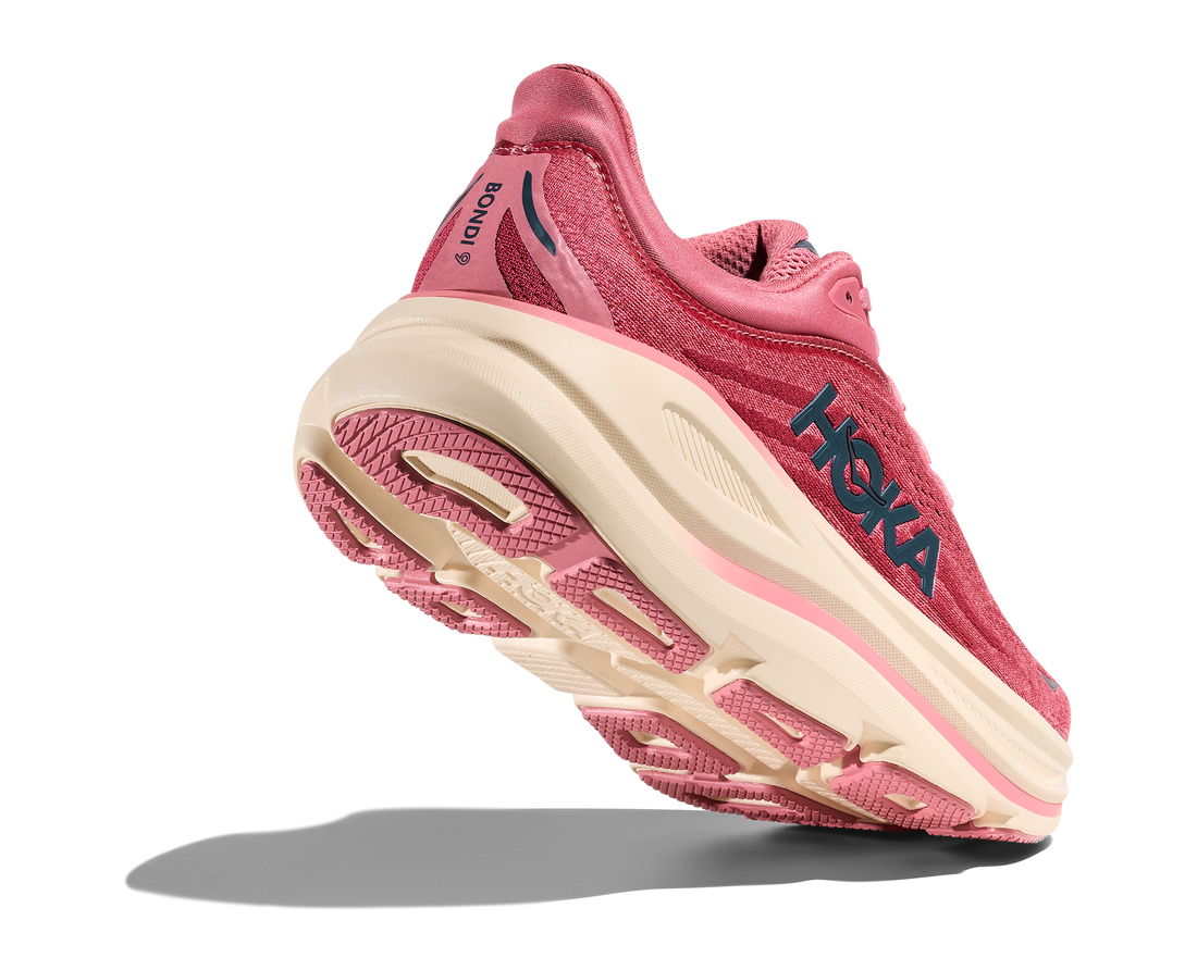 WOMEN'S HOKA BONDI 9 | LINGONBERRY | CRANBERRY