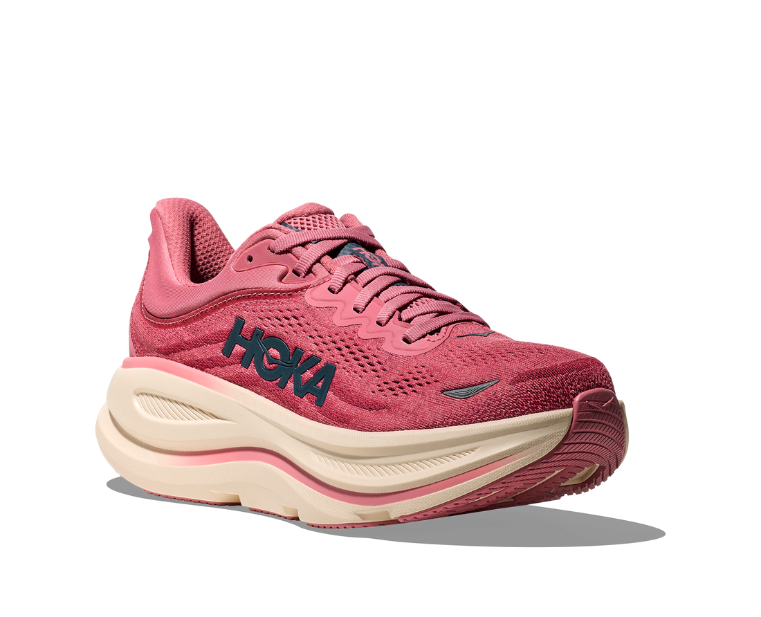 WOMEN'S HOKA BONDI 9 | LINGONBERRY | CRANBERRY