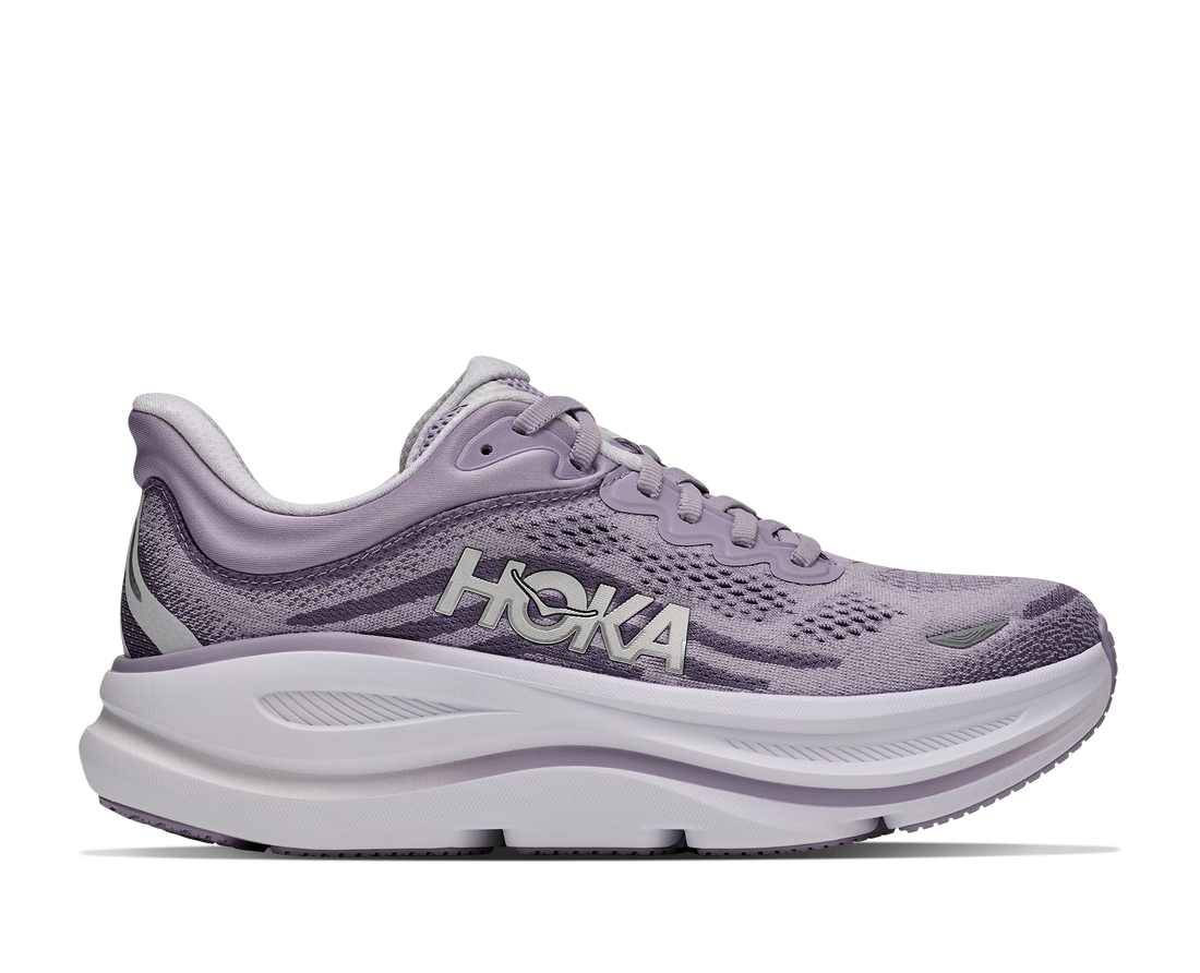 WOMEN'S HOKA BONDI 9 | MELLOW LILAC | PURPLE FOG
