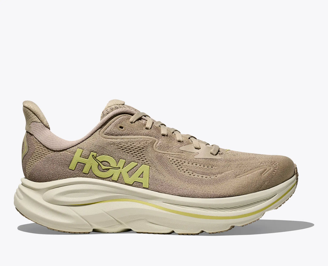 MEN'S HOKA CLIFTON 10 | RAW LINEN | STONE