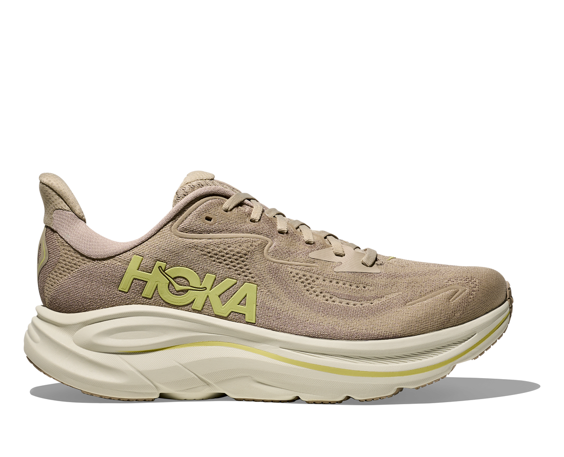 MEN'S HOKA CLIFTON 10 | RAW LINEN | STONE