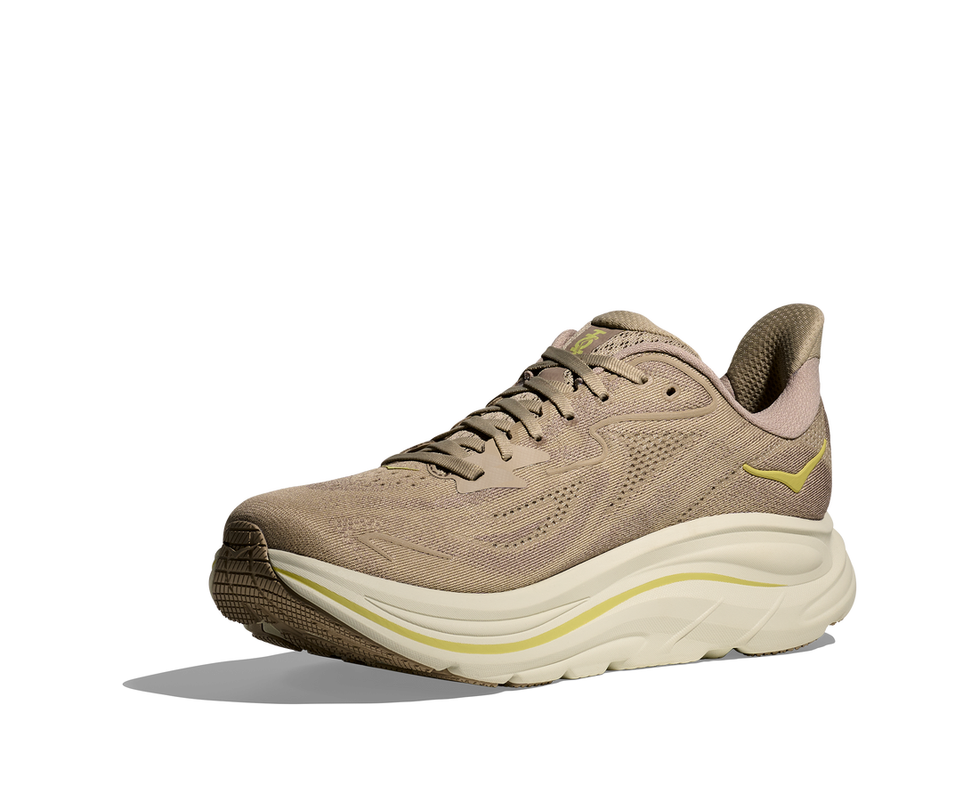 MEN'S HOKA CLIFTON 10 | RAW LINEN | STONE