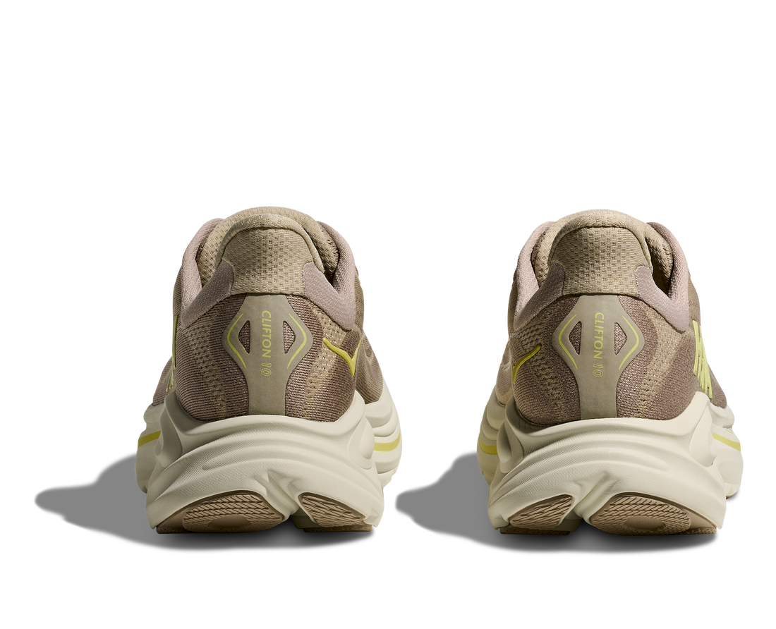 MEN'S HOKA CLIFTON 10 | RAW LINEN | STONE