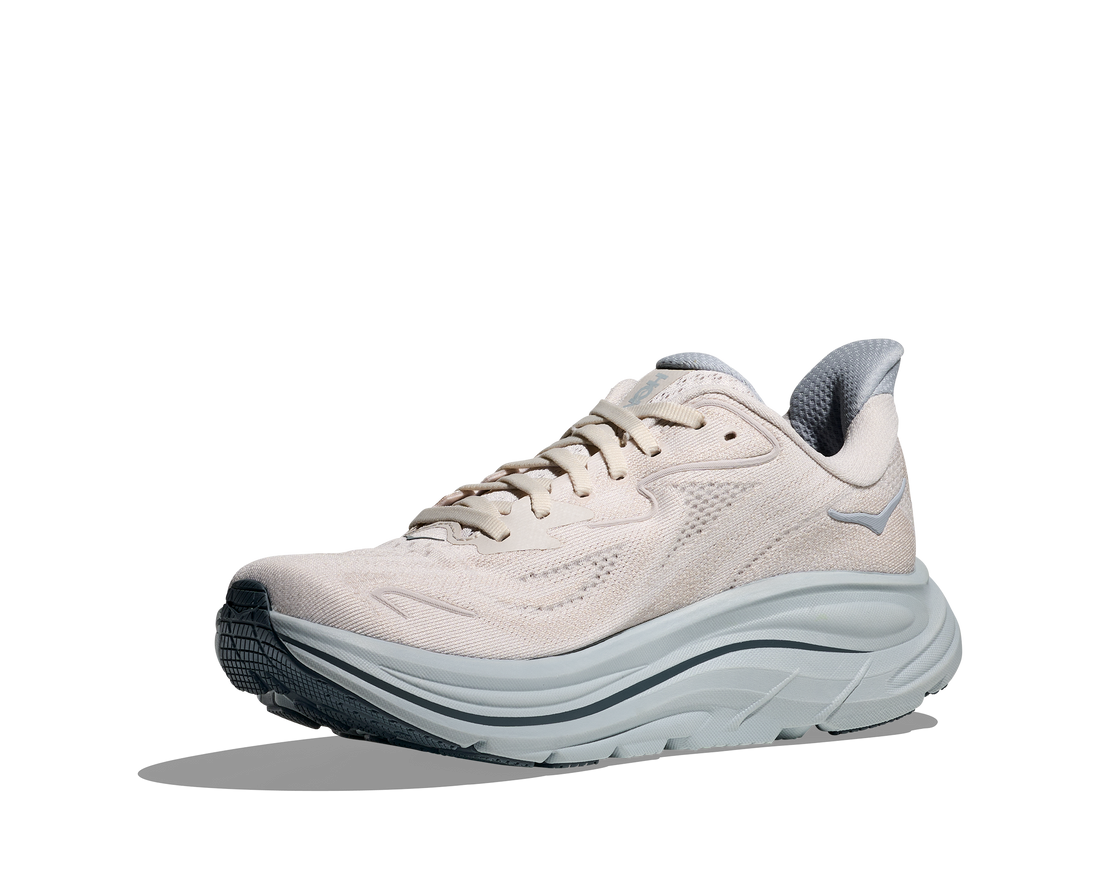 WOMEN'S HOKA CLIFTON 10 |GROUT / MINERAL BLUE