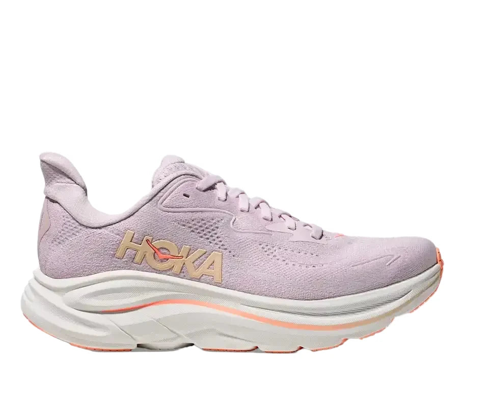 WOMEN'S HOKA CLIFTON 10 | LILAC CREAM | TANGERINE GLOW