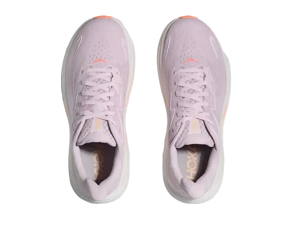 WOMEN'S HOKA CLIFTON 10 | LILAC CREAM | TANGERINE GLOW