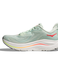 WOMEN'S HOKA CLIFTON 10 | SEA GLASS | NEON FLAME