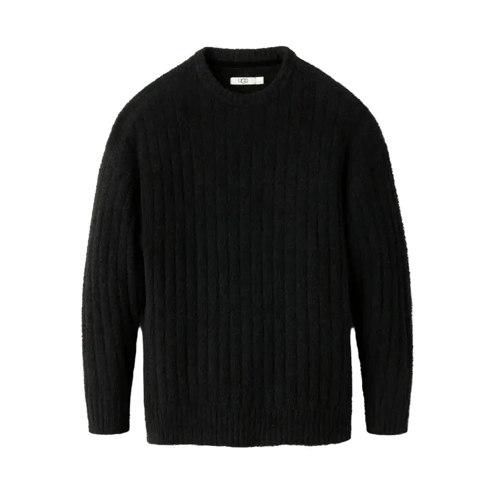 WOMEN'S UGG RIZ TOP RIB | BLACK