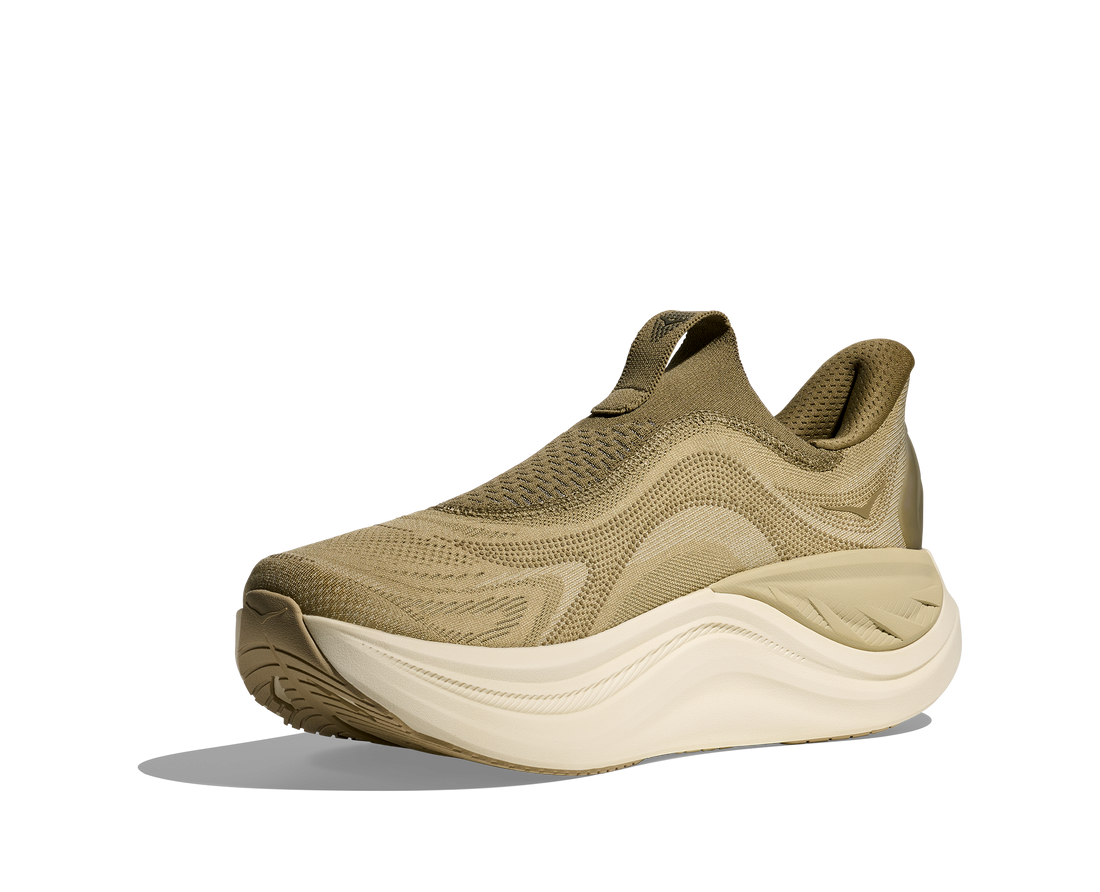 MEN'S HOKA SKWARD LACELESS | GRASSLAND | WILD MUSHROOM