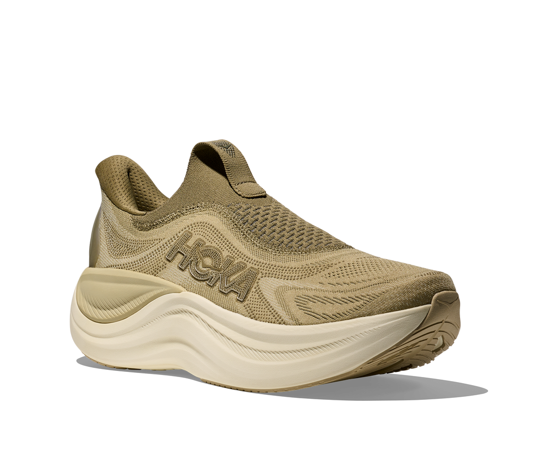 MEN'S HOKA SKWARD LACELESS | GRASSLAND | WILD MUSHROOM