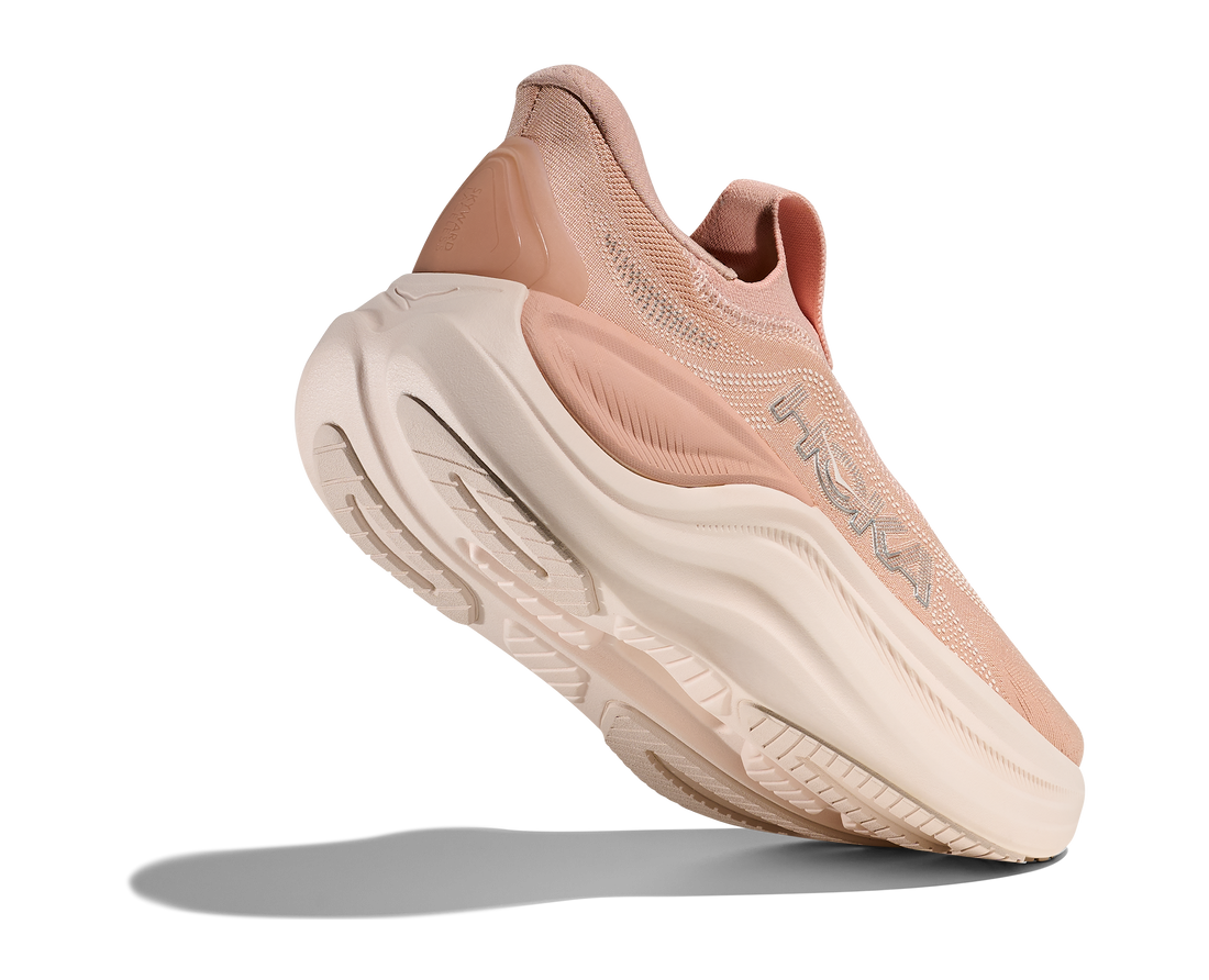 WOMEN'S HOKA SKYWARD LACELESS | ROSE LATTE | ROSE CREAM