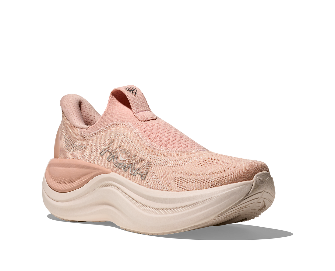 WOMEN'S HOKA SKYWARD LACELESS | ROSE LATTE | ROSE CREAM