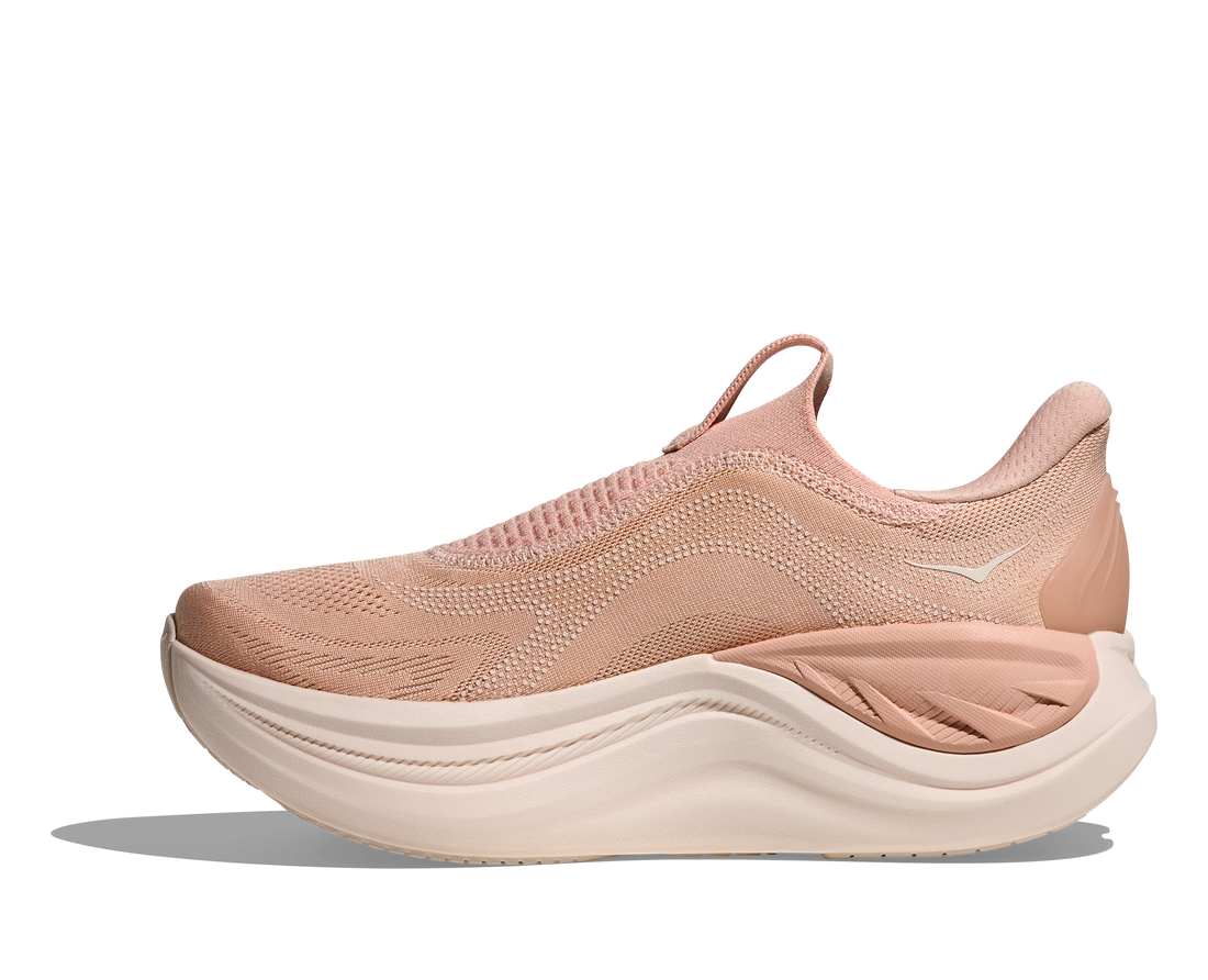 WOMEN'S HOKA SKYWARD LACELESS | ROSE LATTE | ROSE CREAM