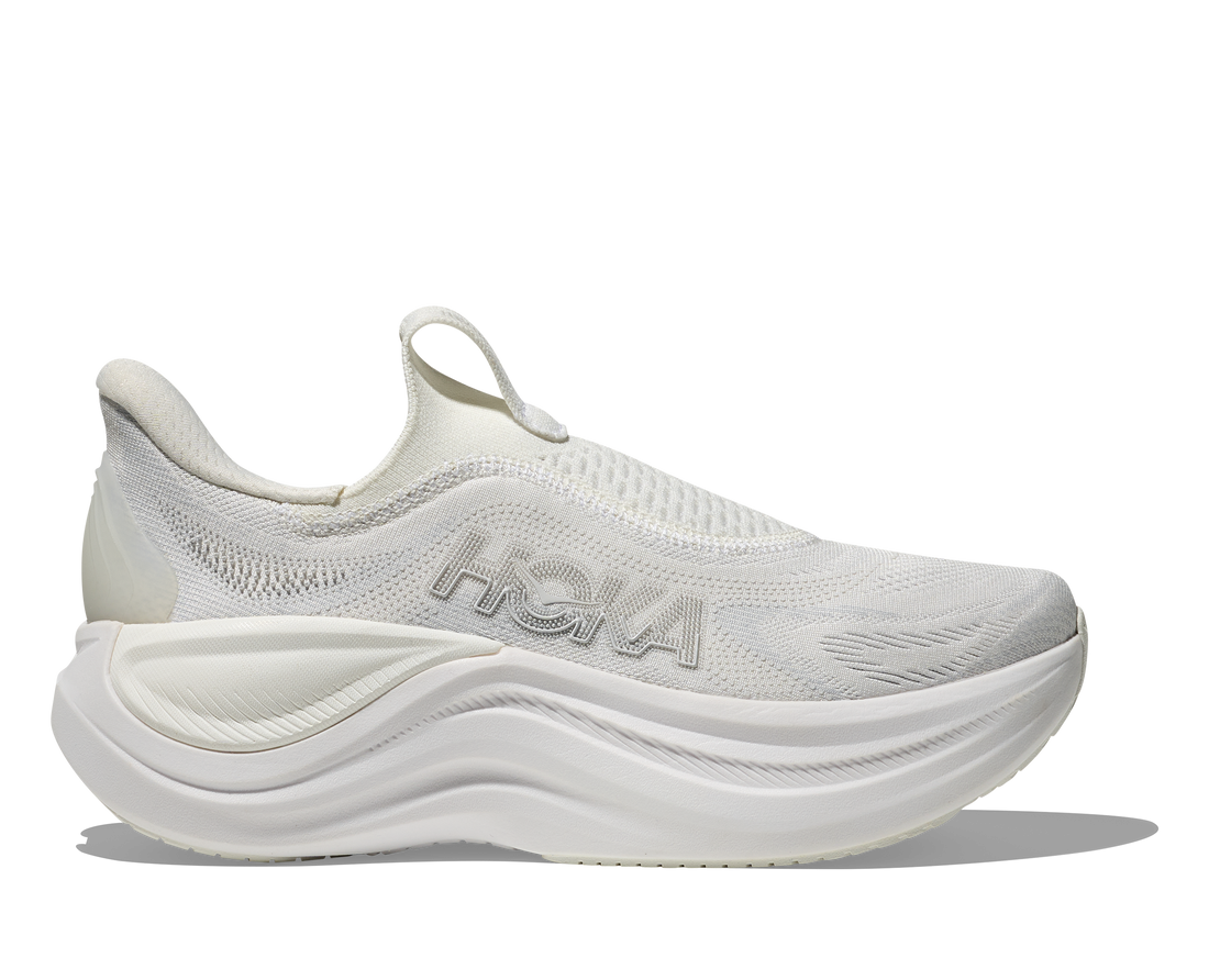 WOMEN'S HOKA SKYWARD LACELESS | WHITE | WHITE