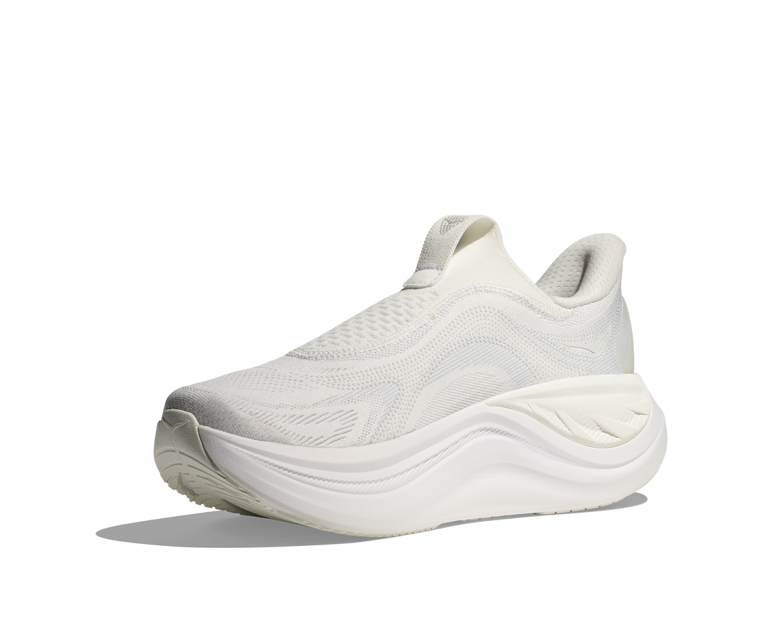 WOMEN'S HOKA SKYWARD LACELESS | WHITE | WHITE
