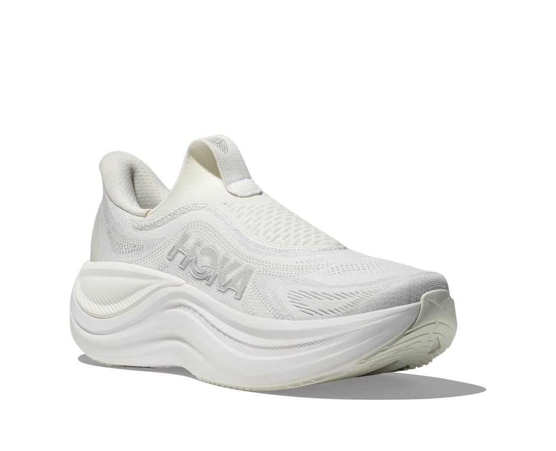 WOMEN'S HOKA SKYWARD LACELESS | WHITE | WHITE