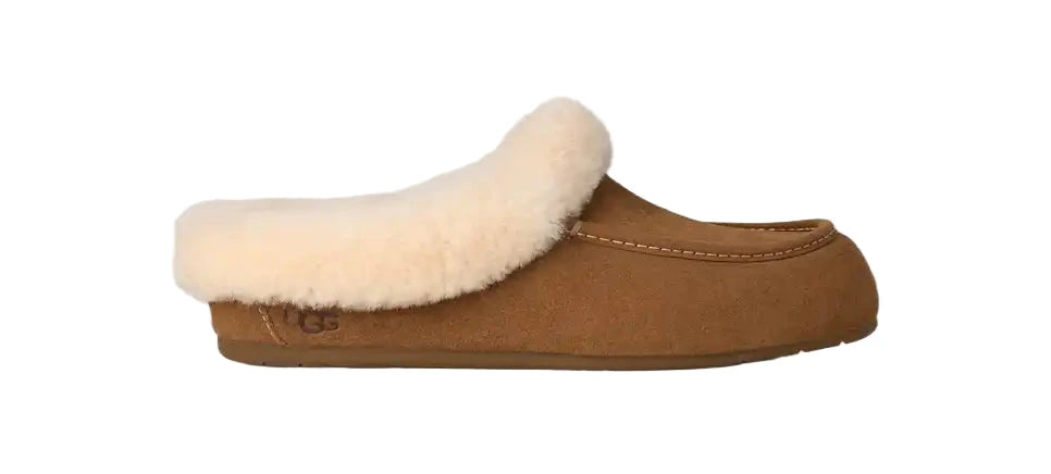 WOMEN'S UGG ANSLEY MULE | CHESTNUT