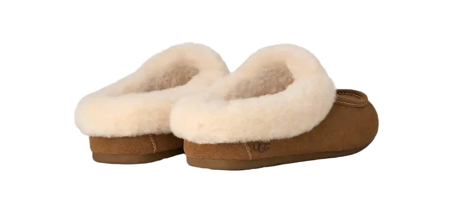 WOMEN'S UGG ANSLEY MULE | CHESTNUT