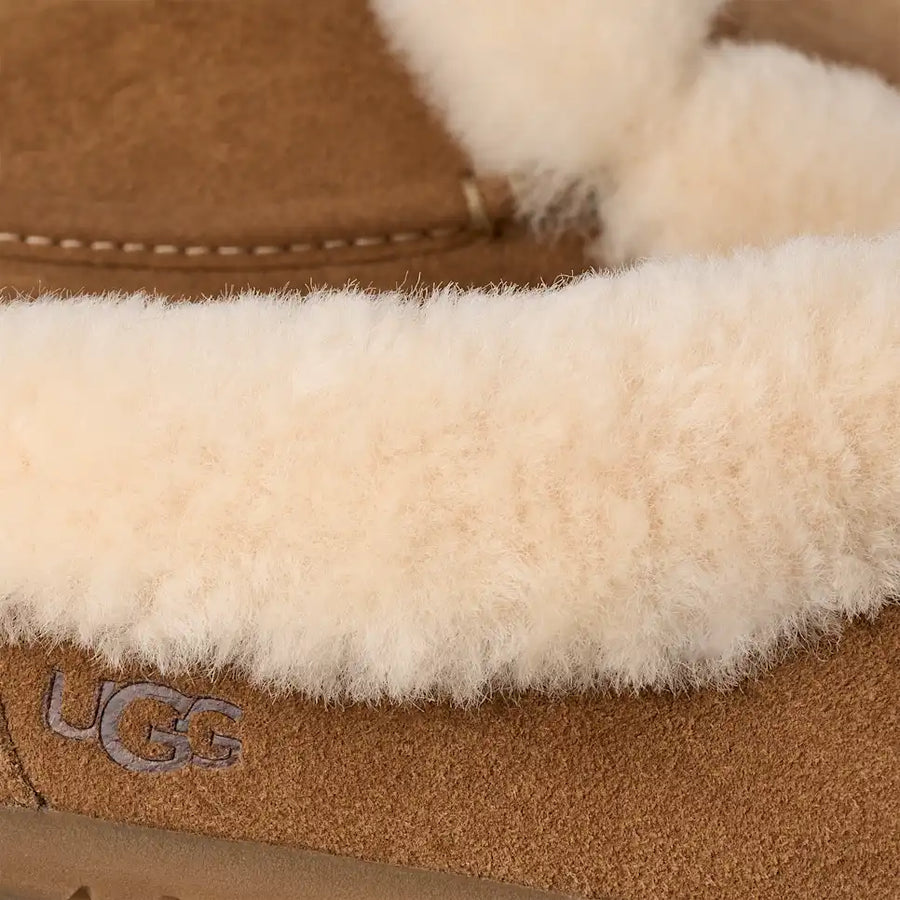 WOMEN'S UGG ANSLEY MULE | CHESTNUT