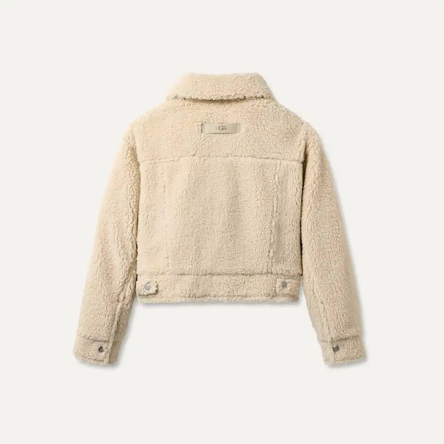 WOMEN'S UGG FRANKIE SHORT TRUCKER JACKET | NATURAL II