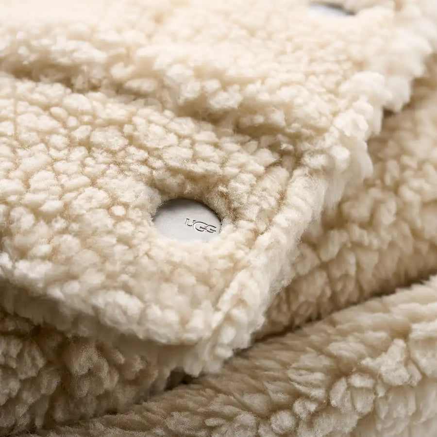 WOMEN'S UGG FRANKIE SHORT TRUCKER JACKET | NATURAL II