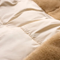 WOMEN'S UGG MYKAH UGGBRAID PUFFER JACKET | CREAM | SAND