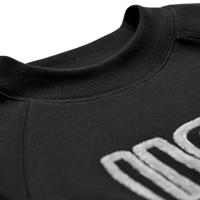WOMEN'S UGG LOGO CREWNECK | BLACK