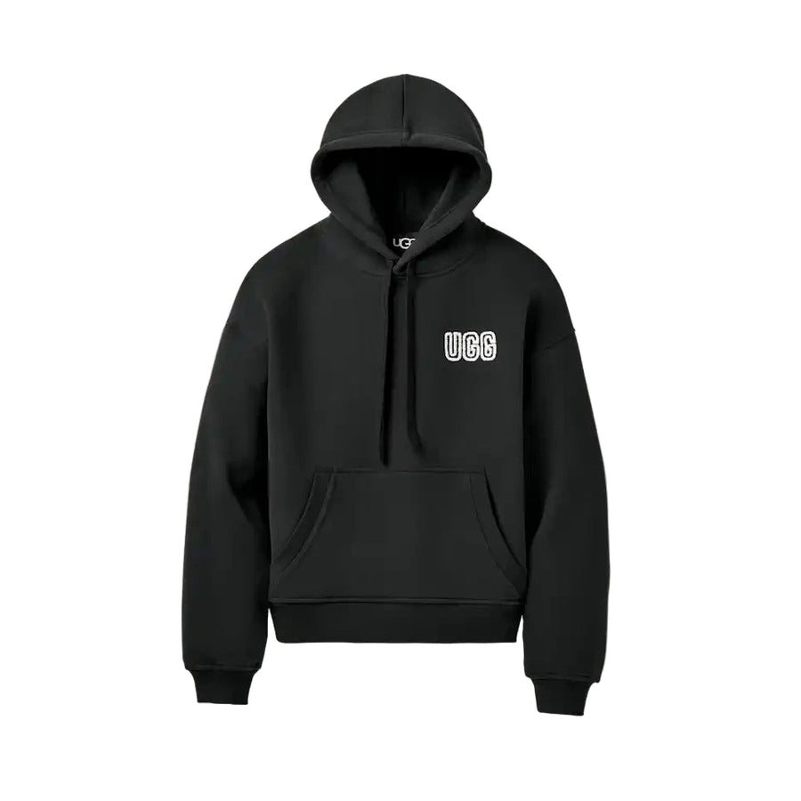 WOMEN'S UGG LOGO HOODIE | BLACK