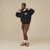 WOMEN'S UGG LOGO HOODIE | BLACK