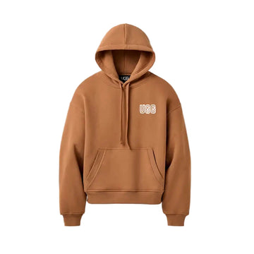 WOMEN'S UGG LOGO HOODIE | CHESTNUT