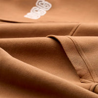 WOMEN'S UGG LOGO HOODIE | CHESTNUT