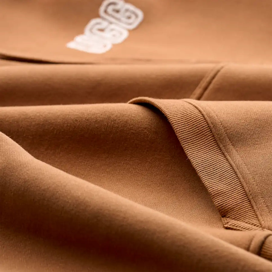 WOMEN'S UGG LOGO HOODIE | CHESTNUT