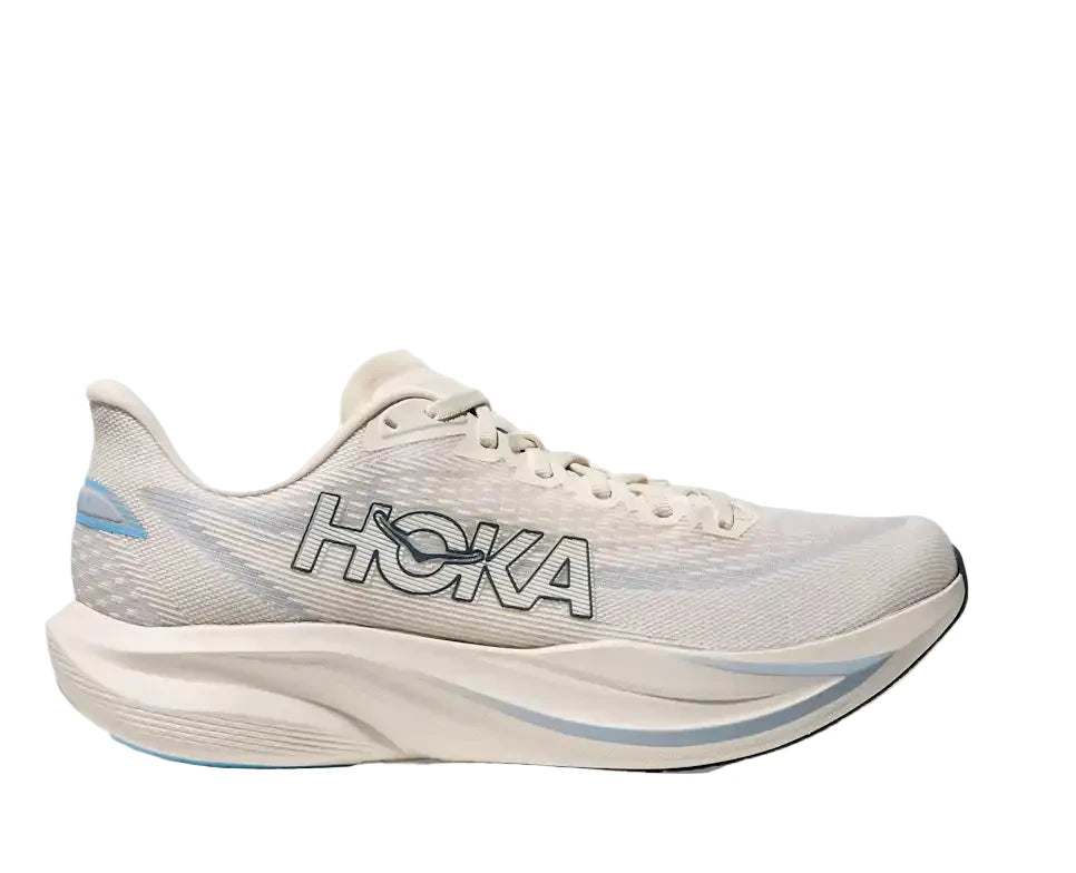 PRE-ORDER MEN'S HOKA MACH 7 | ALABASTER | SOARING | BLUE