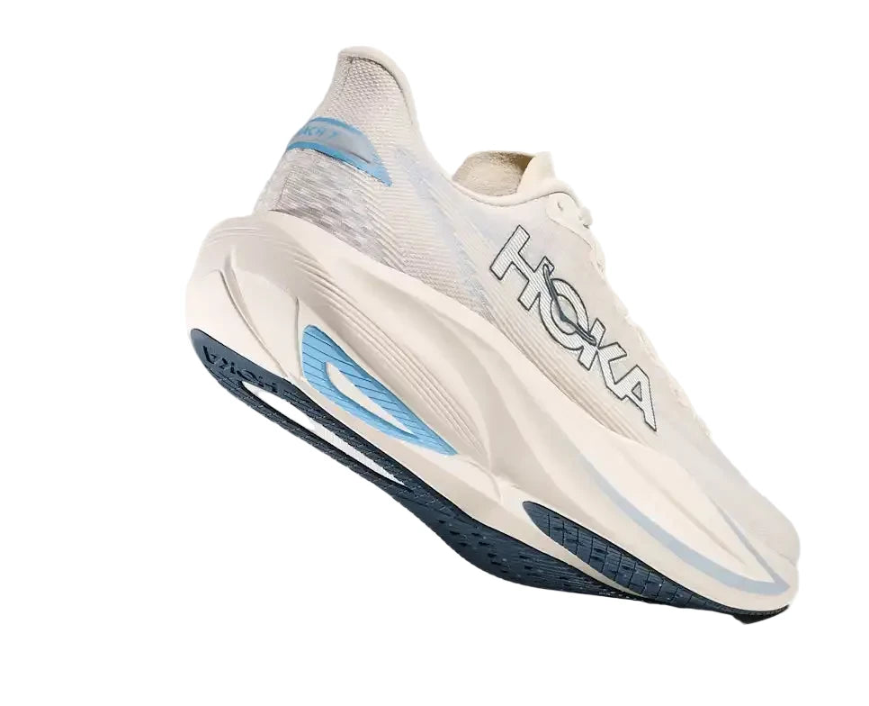 PRE-ORDER MEN'S HOKA MACH 7 | ALABASTER | SOARING | BLUE