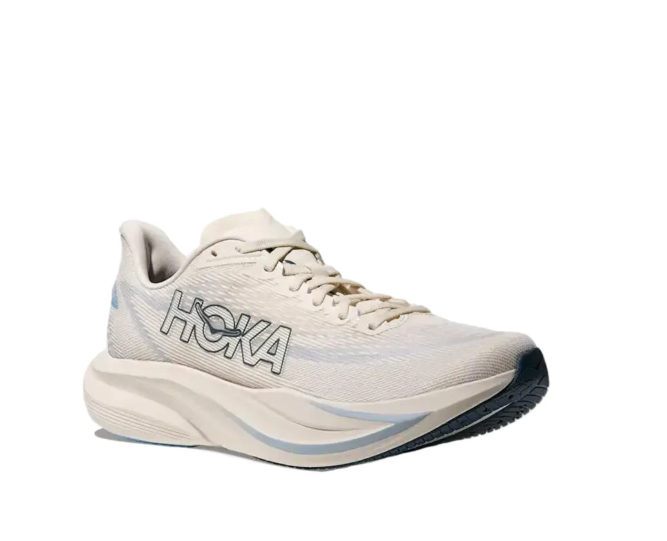 PRE-ORDER MEN'S HOKA MACH 7 | ALABASTER | SOARING | BLUE