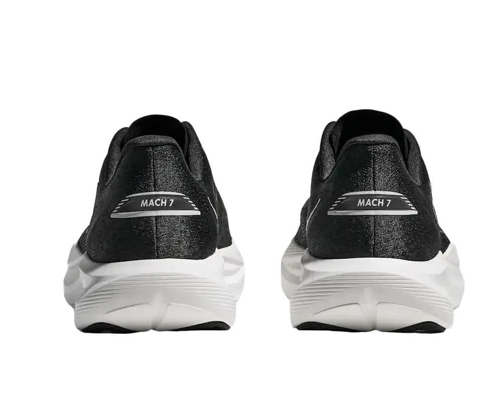 PRE-ORDER MEN'S HOKA MACH 7 | BLACK | WHITE