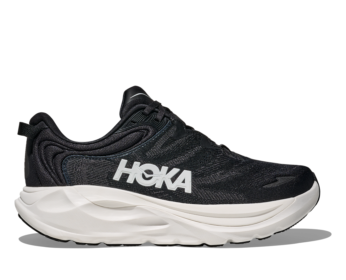 WOMEN'S HOKA GAVIOTA 6 | BLACK | WHITE