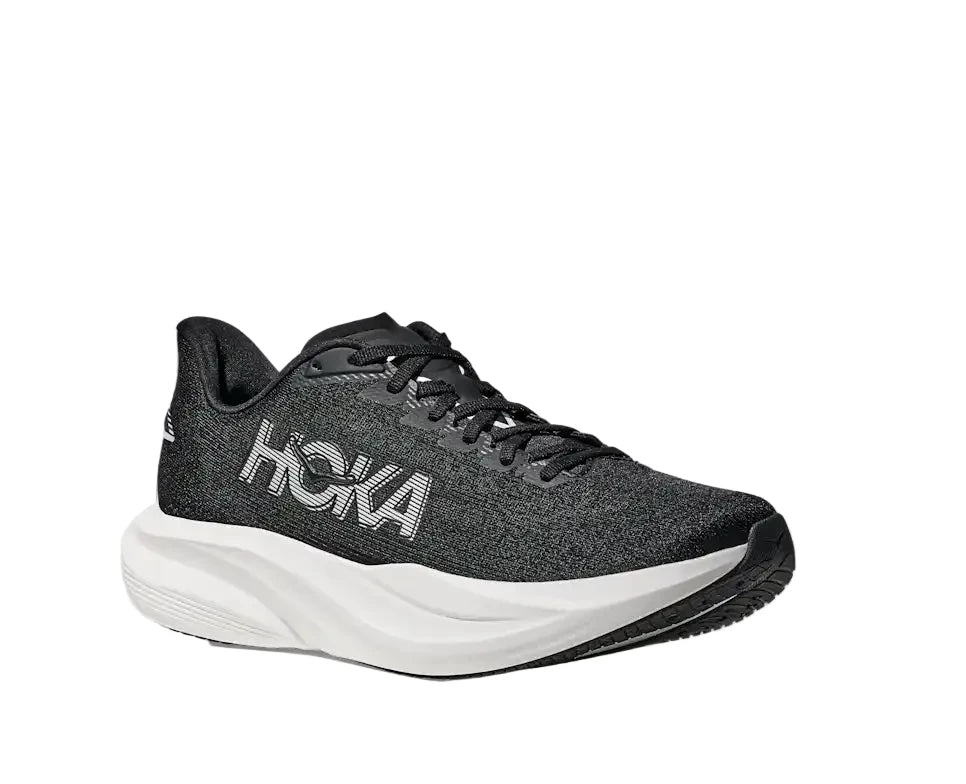 PRE-ORDER WOMEN'S HOKA MACH 7 | BLACK | WHITE