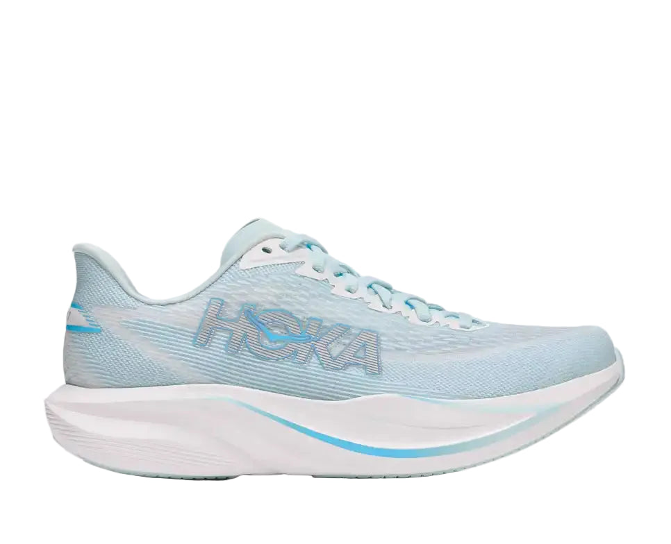 WOMEN'S HOKA MACH 7 | GLIMMERING BLUE / FROST