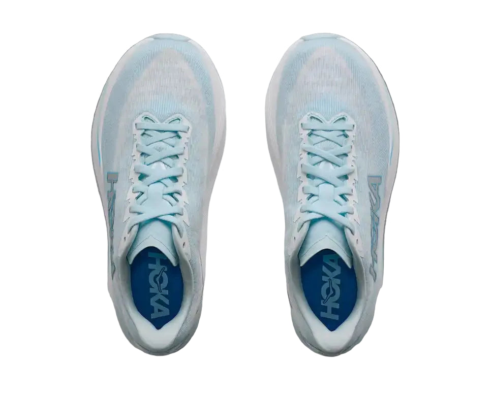 WOMEN'S HOKA MACH 7 | GLIMMERING BLUE / FROST