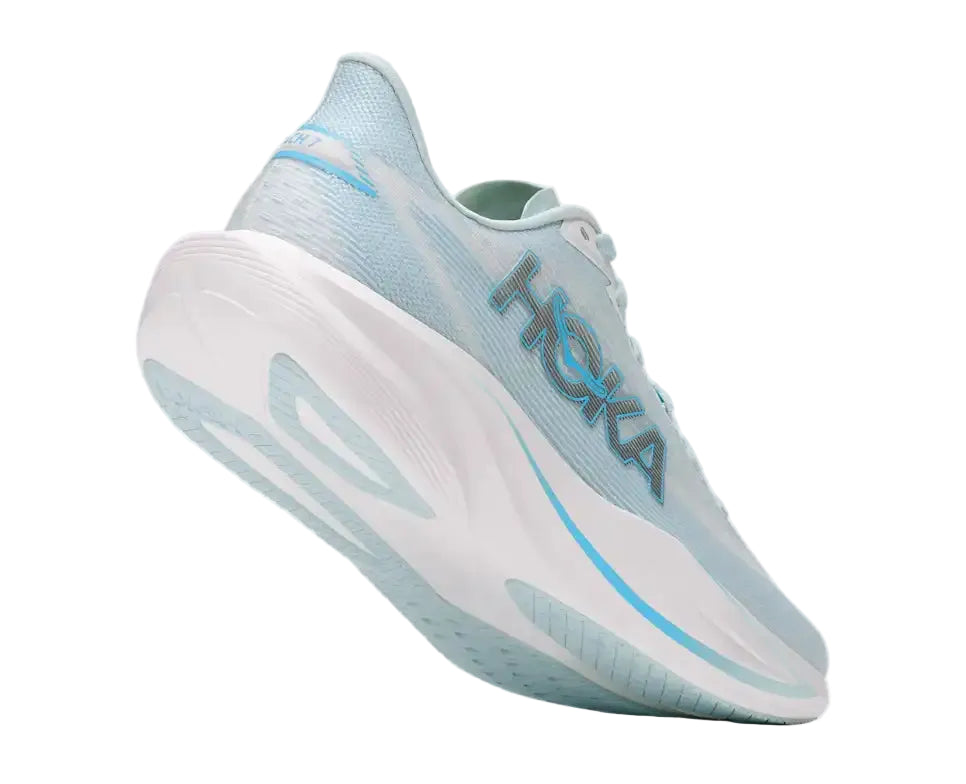 WOMEN'S HOKA MACH 7 | GLIMMERING BLUE / FROST