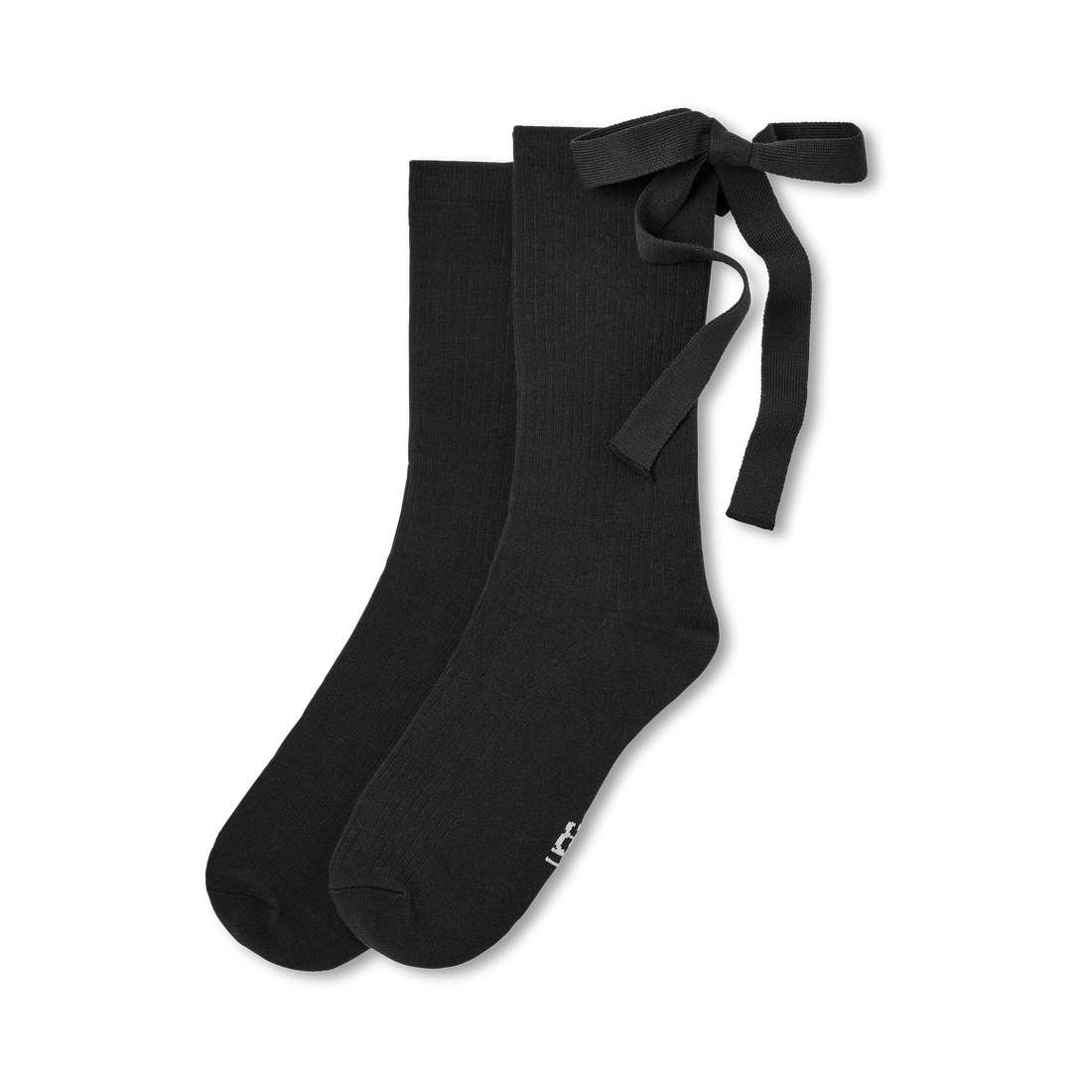 WOMEN'S UGG SERENELLA NOVELTY BOW SOCKS | BLACK