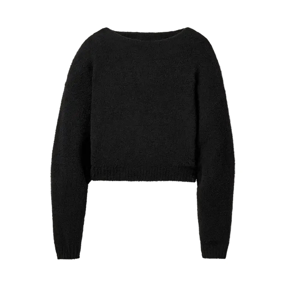 WOMAN'S UGG NOVALIE SLOUCHY PULLOVER | BLACK