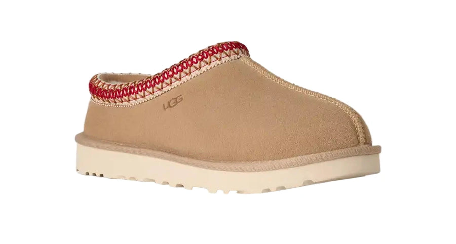 WOMEN'S UGG TASMAN II | SAND | DARK CHERRY