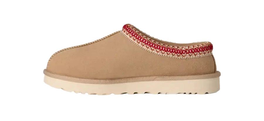 WOMEN'S UGG TASMAN II | SAND | DARK CHERRY