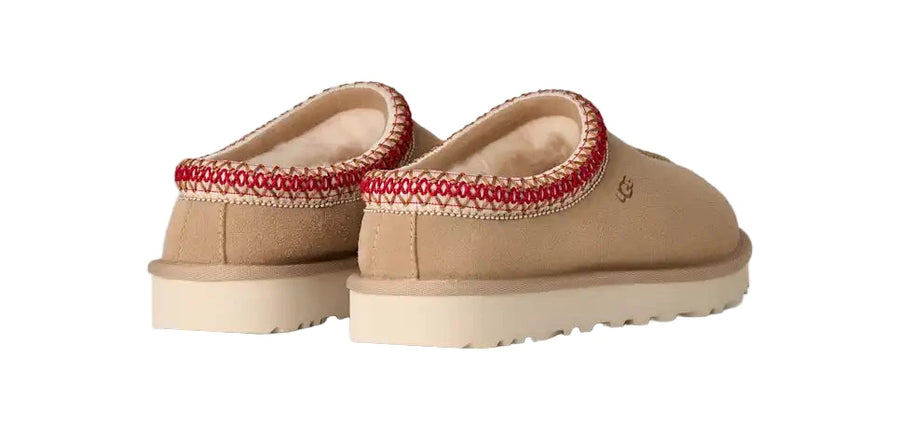 WOMEN'S UGG TASMAN II | SAND | DARK CHERRY